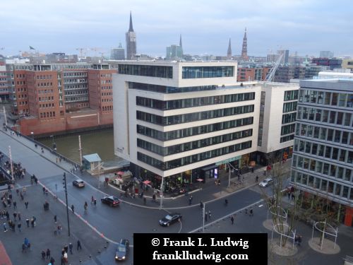 Hamburg - Aussicht vom Elbphilharmonie Plaza